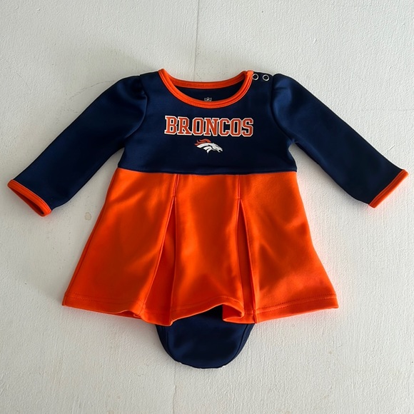 NFL Denver broncos baby girl dress - Picture 1 of 10